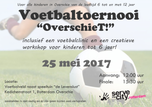 uitnodiging voetbal toernooi